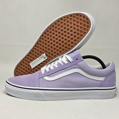 Vans FU Old Skool Unisex Sneakers Shoes Men Size 11.5 Women 13 White Purple New