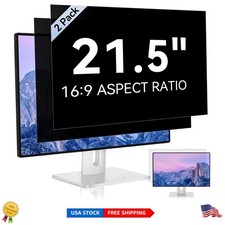 Advanced 21.5 Inch Removable Privacy Filter - Anti-Scratch  Washable Design