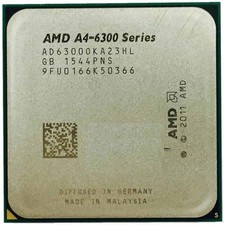 AMD FM2 PROCESSOR A4-6300 AD6300OKA23HL 3.7GHZ FIXED COMPUTER