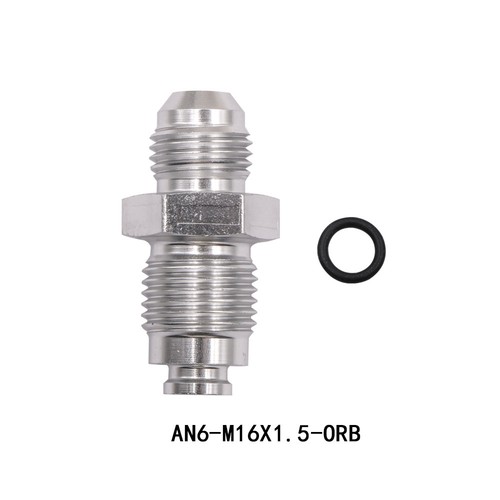 6AN Power Steering Fittings 16mm 1.5 and 18mm 1.5 for GM Power Assist Pumps