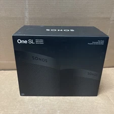 Sonos One SL Wireless Speaker SHADOW Black - 2 Pack