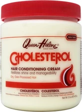 Queen Helene Cholesterol Cream Deep Conditioner for Dry Hair, 15 oz Treatment