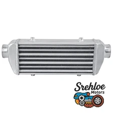 18.5"x6.6"x2.7" Universal Aluminum Turbo Front Mount Intercooler 2.2" Tube & Fin