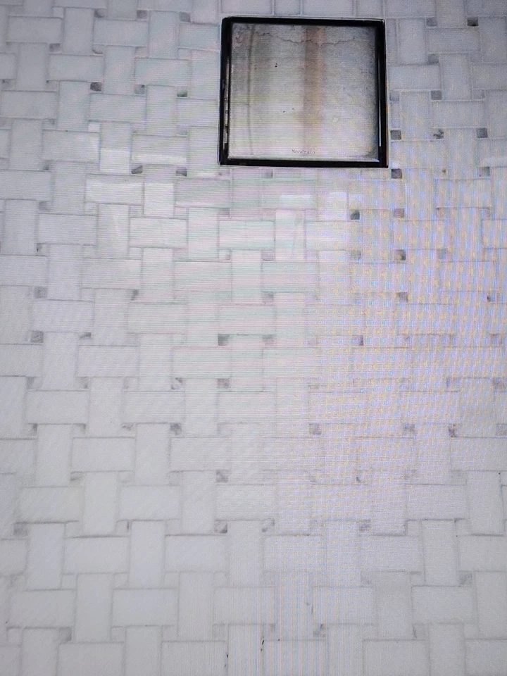 Simple Tile - Marble Mosaic Tile Basketweave Collection Carrara White+Bardiglio - Image 2 of 4