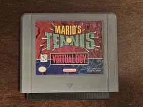 Working Mario's Tennis (Nintendo Virtual Boy, 1995)