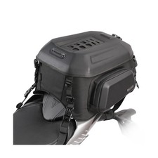 Rhinowalk Motorcycle Tail Bag Rear Seat Bag Hard Shell Waterproof 23-35L Expa...