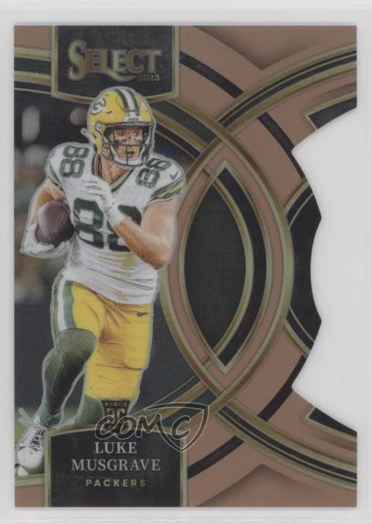 2023 Select Premier Level Copper Prizm Die-Cut /299 Luke Musgrave Rookie RC 0o54