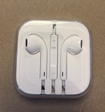 Genuine Apple Corded White Earpods Earbuds Headphones 3.5mm - Brand NEW in Case