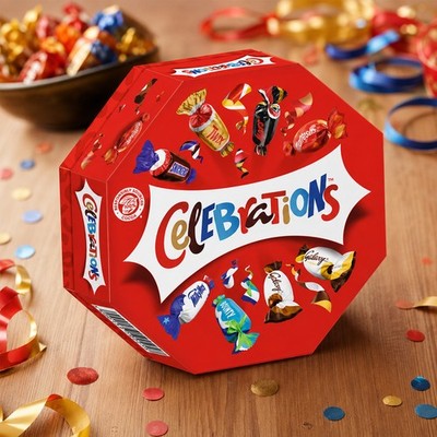 Celebrations 186g Mini Schokoriegel Mix Mars Geschenkpackung