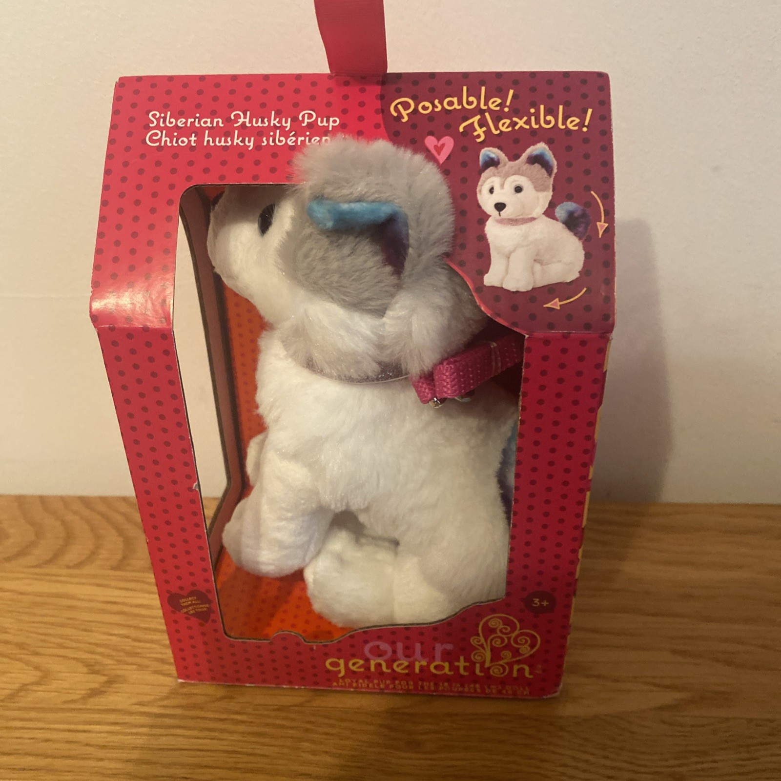 Our Generation Siberian Husky Pup Dog Puppy 15cm Posable
