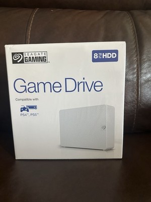 NEW Seagate Game Drive 8TB External USB 3.0 Portable Hard Drive for PS 4&5