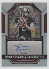 2023 Panini Prizm Draft Picks Silver Tanner Morgan #DPA-TAM Auto 17p7