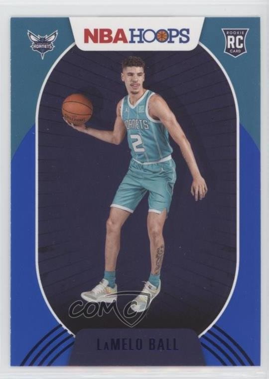 2020-21 Panini NBA Hoops Blue LaMelo Ball #223 0bi6