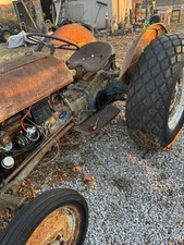 Ford 8n Tractor. Runs And Works Fine Comes With Bush Hogg Also