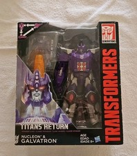 Transformers Titans Return Voyager Class Nucleon and Galvatron