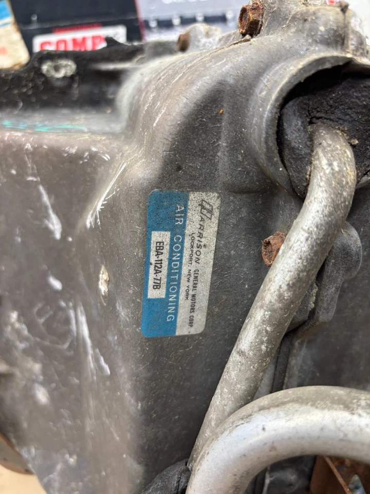 Camaro Firebird 1970 1976 1977 1981 transmisión am bajo capó calefacción caja montaje núcleo Foto 3 de 4