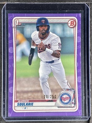Soularie, Alerick - 2020 Bowman Draft Paper - 79/250