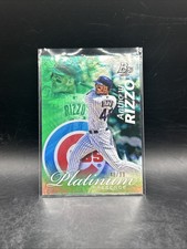 2017 Bowman Platinum Platinum Presence Green /99 Anthony Rizzo #PP-AR