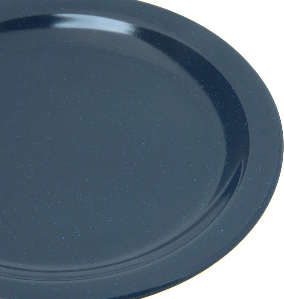 Plato de ensalada de plástico reutilizable Dallas Ware con borde para buffets, hogar, un... Foto 3 de 4