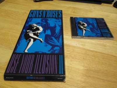 Guns N' Roses - Use Your Illusion II Rare Longbox Hard To Find