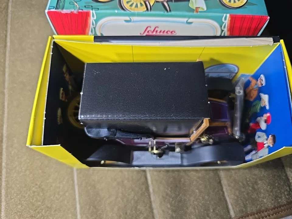 Винтажный Schuco Oldtimer Renault 6 EV/1911 игрушечный автомобиль Германия новый в коробке - Изображение 3 из 4