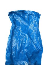 Fashion Nova Blue Strapless Bodycon Mini Dress Sleeveless Animal Print Short