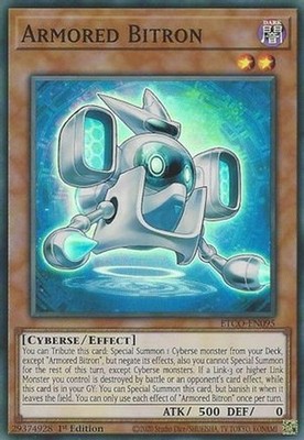 Yugioh - Armored Bitron (Super Rare) (1st Edition) - ETCO-EN095 (P)