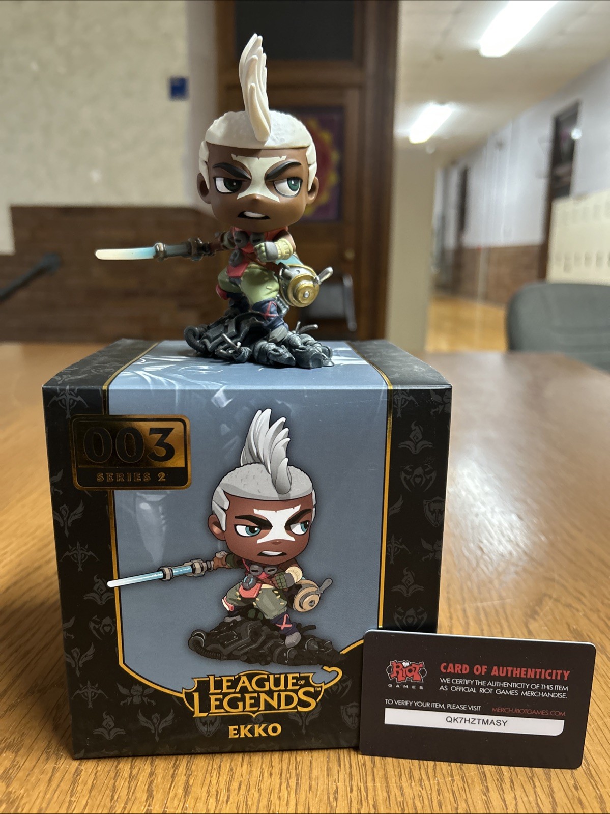 Ekko #003 Series 2 Figure League Of Legends Riot Games Collectable Figurine LOL