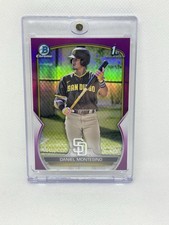 2023 Topps Bowman Chrome Daniel Montesino Purple /199 Padres