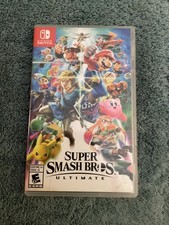 Authentic Box Case ONLY Replacement Nintendo Switch Super Smash Bros. Ultimate