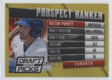 2014 Prizm Perennial Draft Picks Prospect Ranker Gold 10/10 Dalton Pompey 0ba9