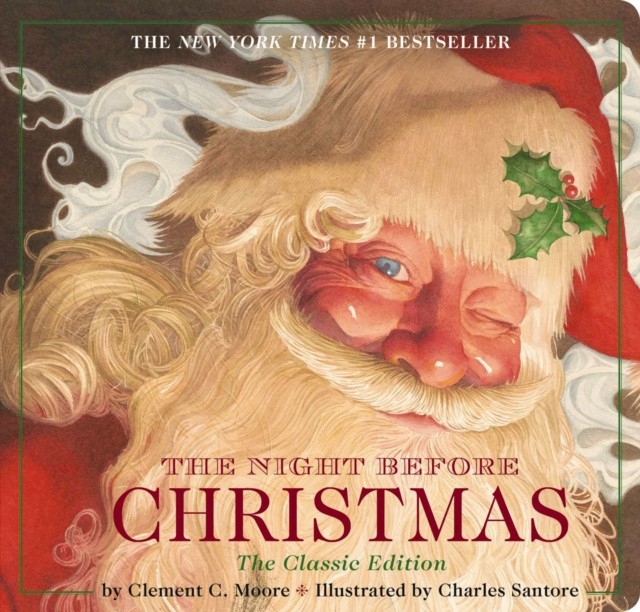 The Night Before Christmas Board Book by Clement Moore (Board book)