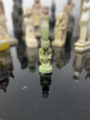 Ancient Egyptian Antiquities: Statue of the Goddess Sekhmet, Symbol of Power
