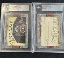 2018 Leaf Heroes of the Game Cut Signature Cards 18