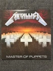 Metallica Master of Puppets 180g Battery Brick Colored Vinyl LP Record