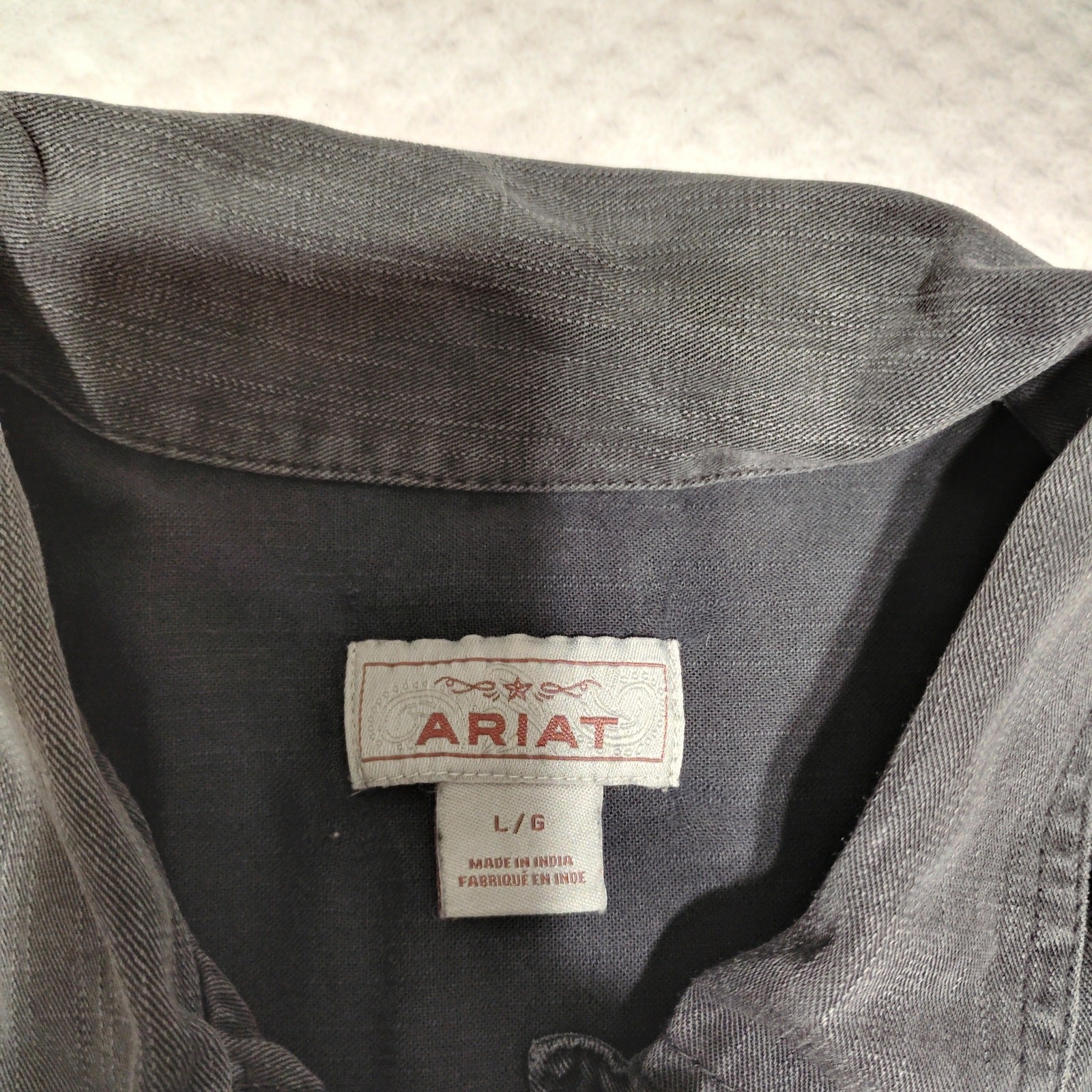 Ariat Jacket Womens Large Button Lightweight West… - image 4