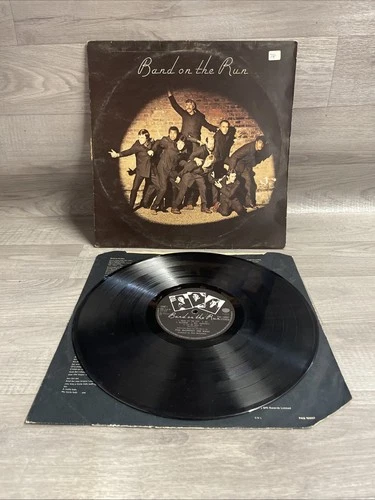 Paul McCartney & Wings Band On The Run Vinyl Record Album
