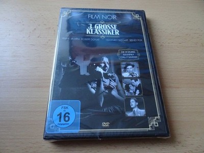 DVD Film Noir Klassiker: Die 39 Stufen + Suddenly + Call it Murder - NEU/OVP