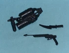 G.I. GI JOE gijoe HYDRO VIPER PARTS LOT #4 knife harpoon gun backpack FREE SHIP