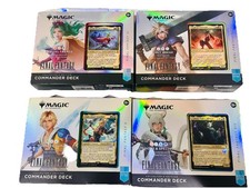 Magic The Gathering Final Fantasy Collector s Edition Commander Deck Bundle NEW
