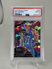 2024 Panini Select WNBA Courtside Pink Ice Prizm Maya Moore #245 PSA 8 Lynx 🍾