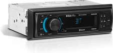 BOSS Audio Systems 625UAB Single DIN Car Stereo with Bluetooth - No CD DVD Playe