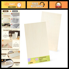 24 Pack Basswood Plywood Sheets 12"x18"x1/8" for Laser Cutting - Smooth, Uniform