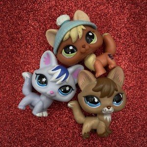Littlest Pet Shop LPS N°1536 - Renard ORIGINAL Hasbro - Authentique