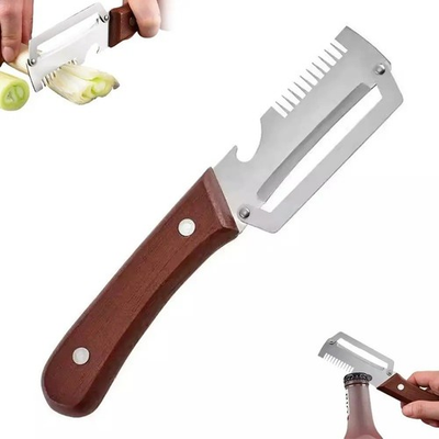 #ad NEW 2 in 1 Multi Functional Vegetable Peeler for Kitchen Stainless Steel Peeler $6.94