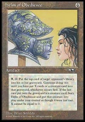 Helm of Obedience - Heavy Play MTG Alliances