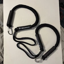 Obcursco PWC 3-4.2’ Bungee Dock Line Stretchable for Kayak, Boat, Marine.....