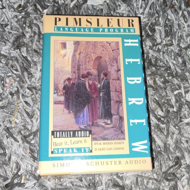 Simon & Schuster Audio Pimsleur Language Program Hebrew Totally Audio Course