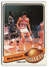 1979-80 Topps #2 Mitch Kupchak Washington Bullets