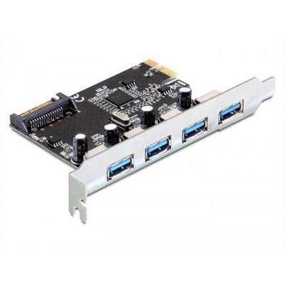 DeLock PCIe USB 3.0 4 Port VIA-Chipset Delock